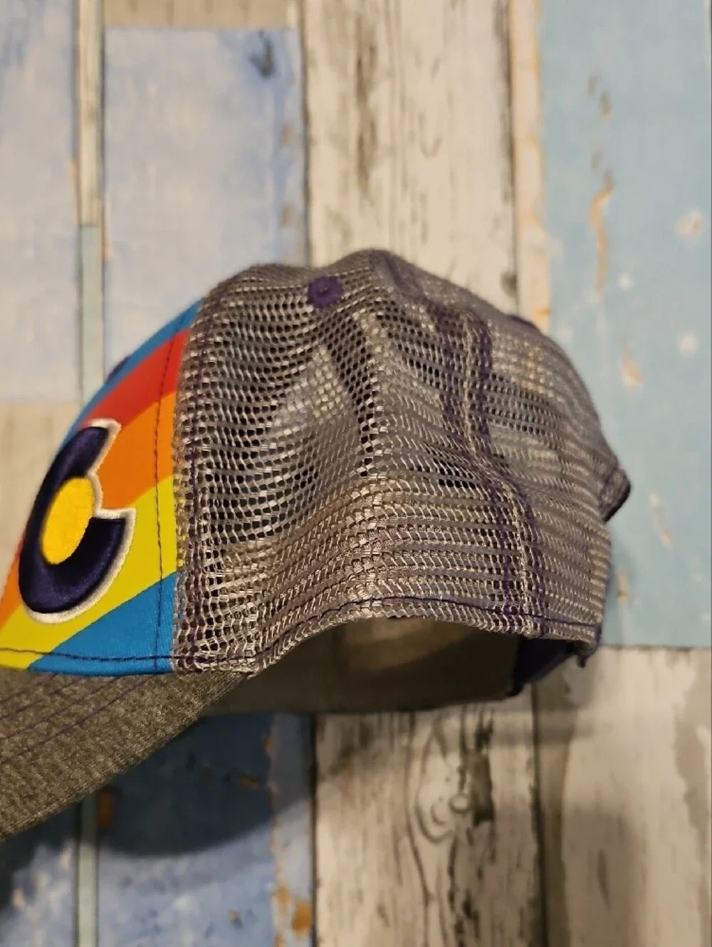 YoColorado Kids' Summerfest Incline Trucker Hat with Colorful Accent